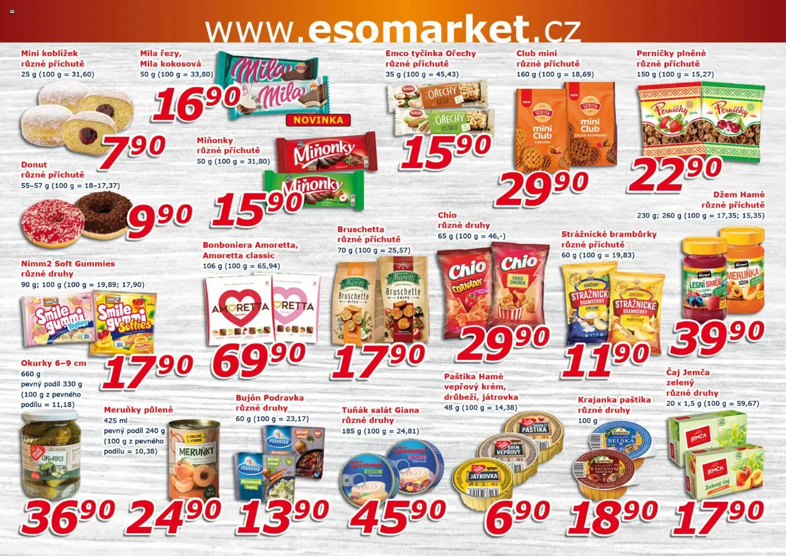 Eso market leták od 29.04.2026 💥 Nenechte si ujít TOP nabídky! ⭐ | Česko