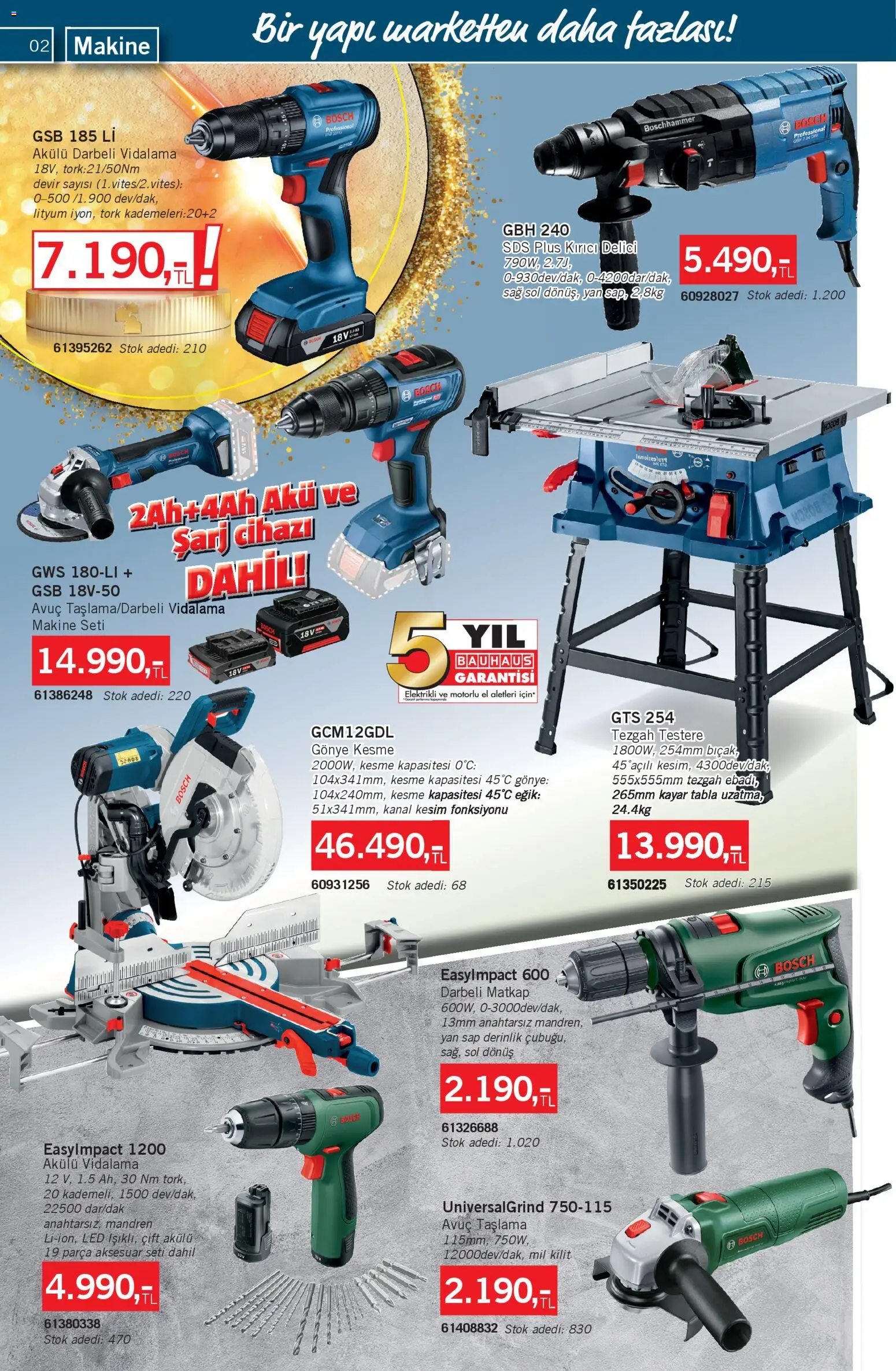 Bauhaus Katalog - 01.11.2025 tarihinden itibaren geçerlidir | Sayfa: 2