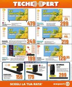 Volantino Expert del 11.09.2025 | Pagina: 16 | Prodotti: Schermo, TV, Cuffie, Samsung