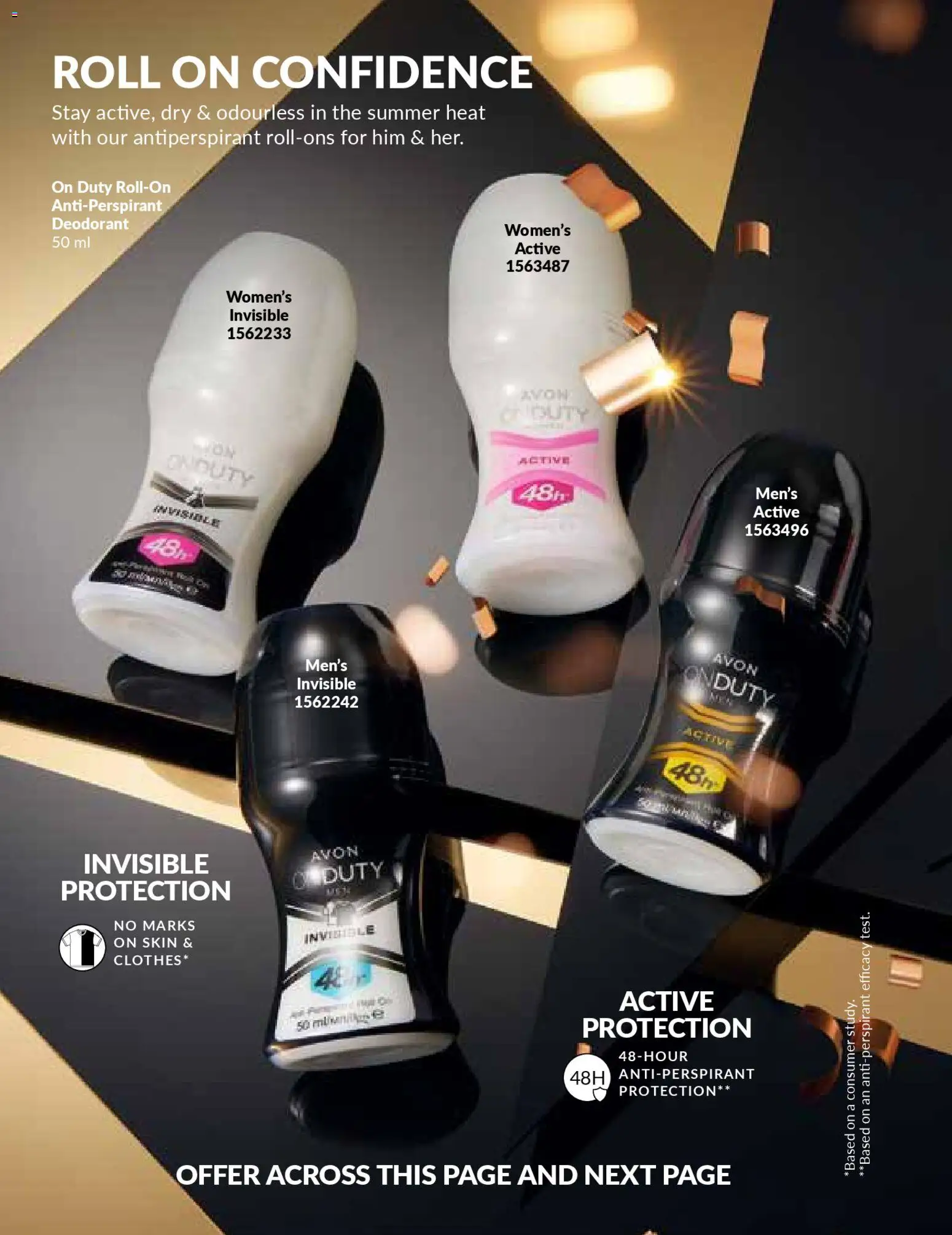 New Avon catalogue – valid from 17.11.2025 | Page: 20 | Products: Deodorant, Antiperspirant