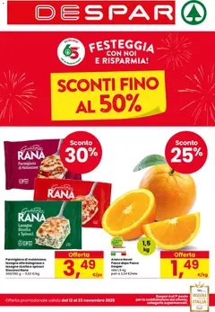 Anteprima del volantino Volantino Despar	 valido a partire dal 13.11.2025