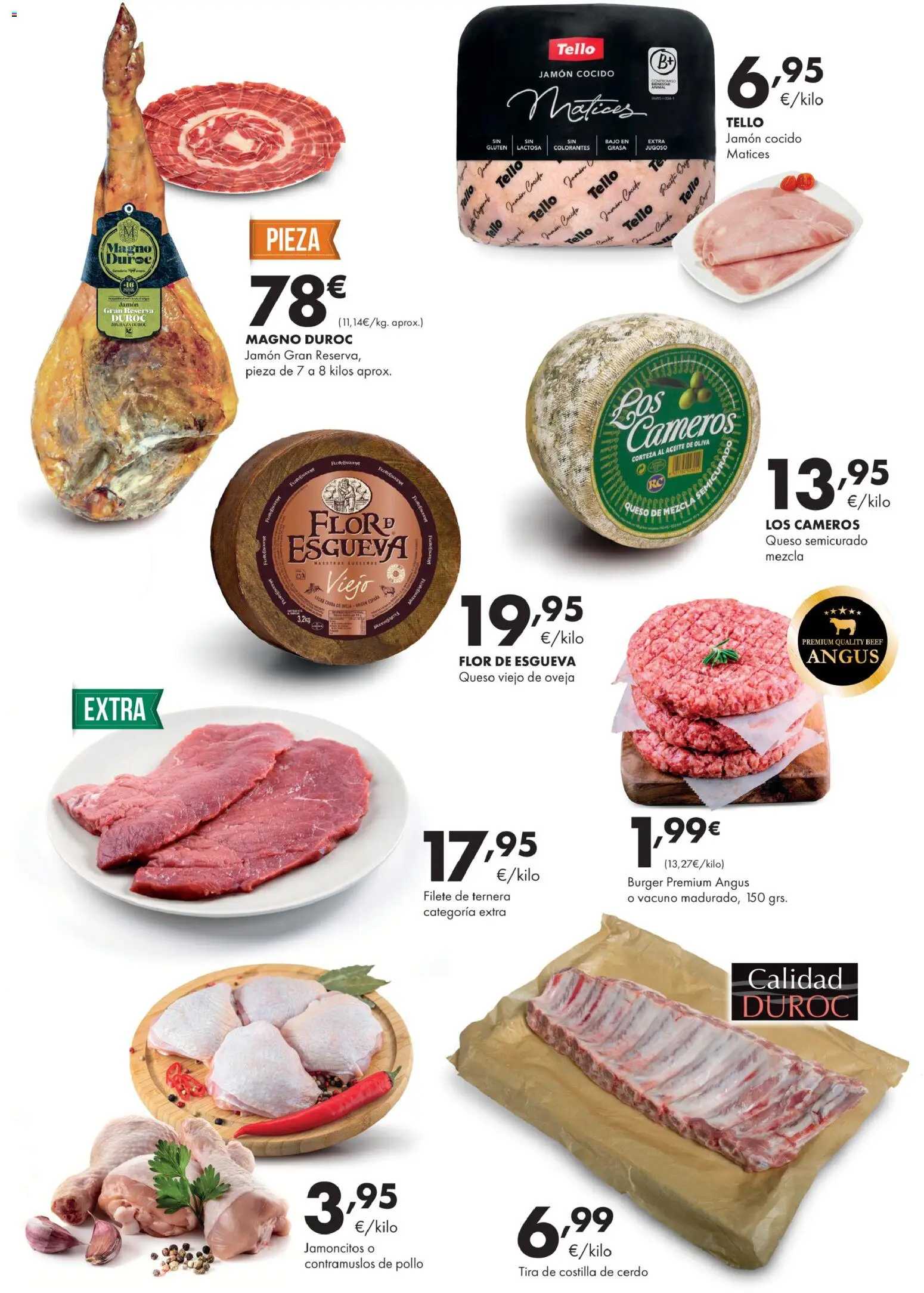 Lupa Supermercados folleto │ válido desde el 06.11.2025 | Página: 2 | Productos: Queso, Jamón, Costilla de cerdo, Filete