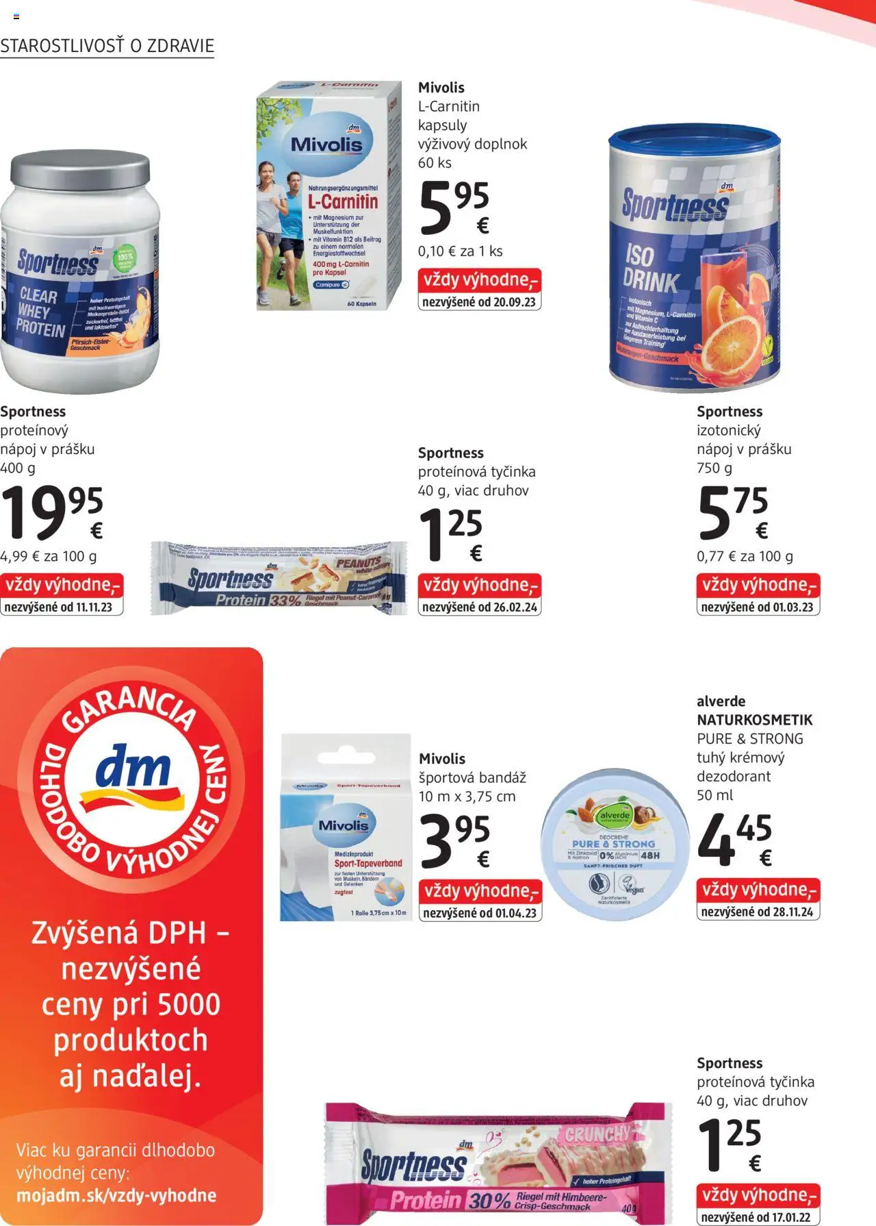dm drogerie Journal September 2025 │ platný od 01.09.2025 | Strana: 8 | Produkty: Protein, Dezodorant