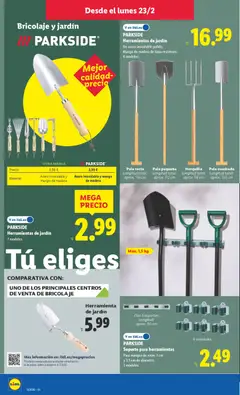 Vista previa Lidl folleto de bazar válido desde el 23.02.2026 | Página: 4 | Productos: Horquilla, Ρούτερ