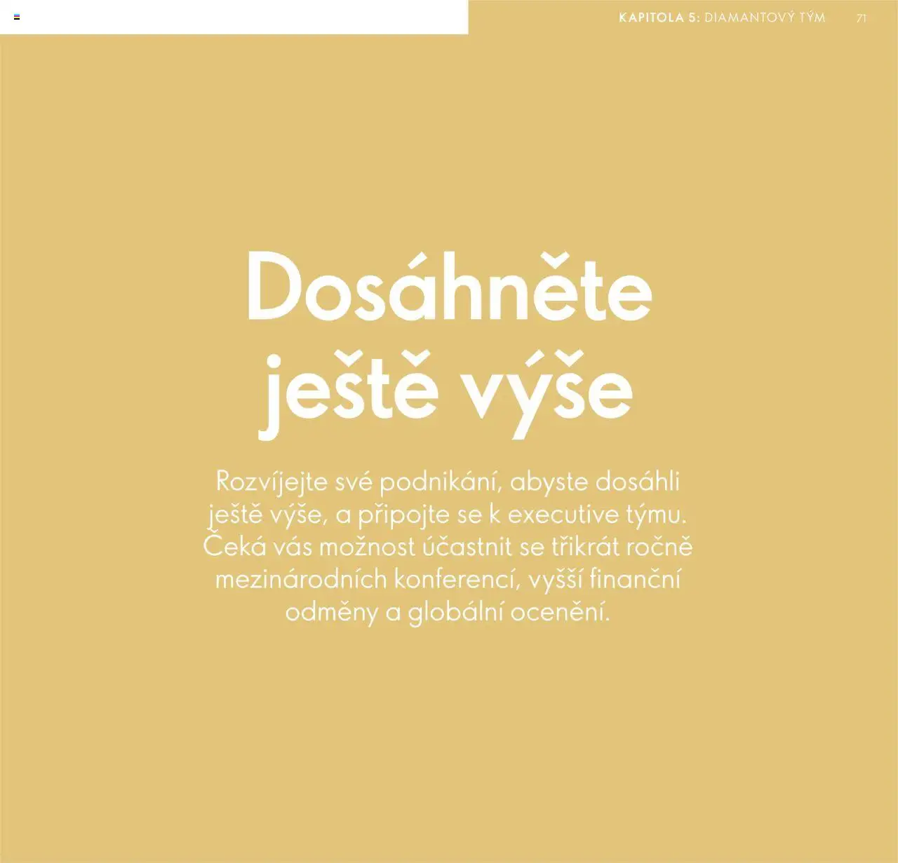 Oriflame katalog Plán odměn pro Brand Partnery od 10.04.2025 | Strana: 71