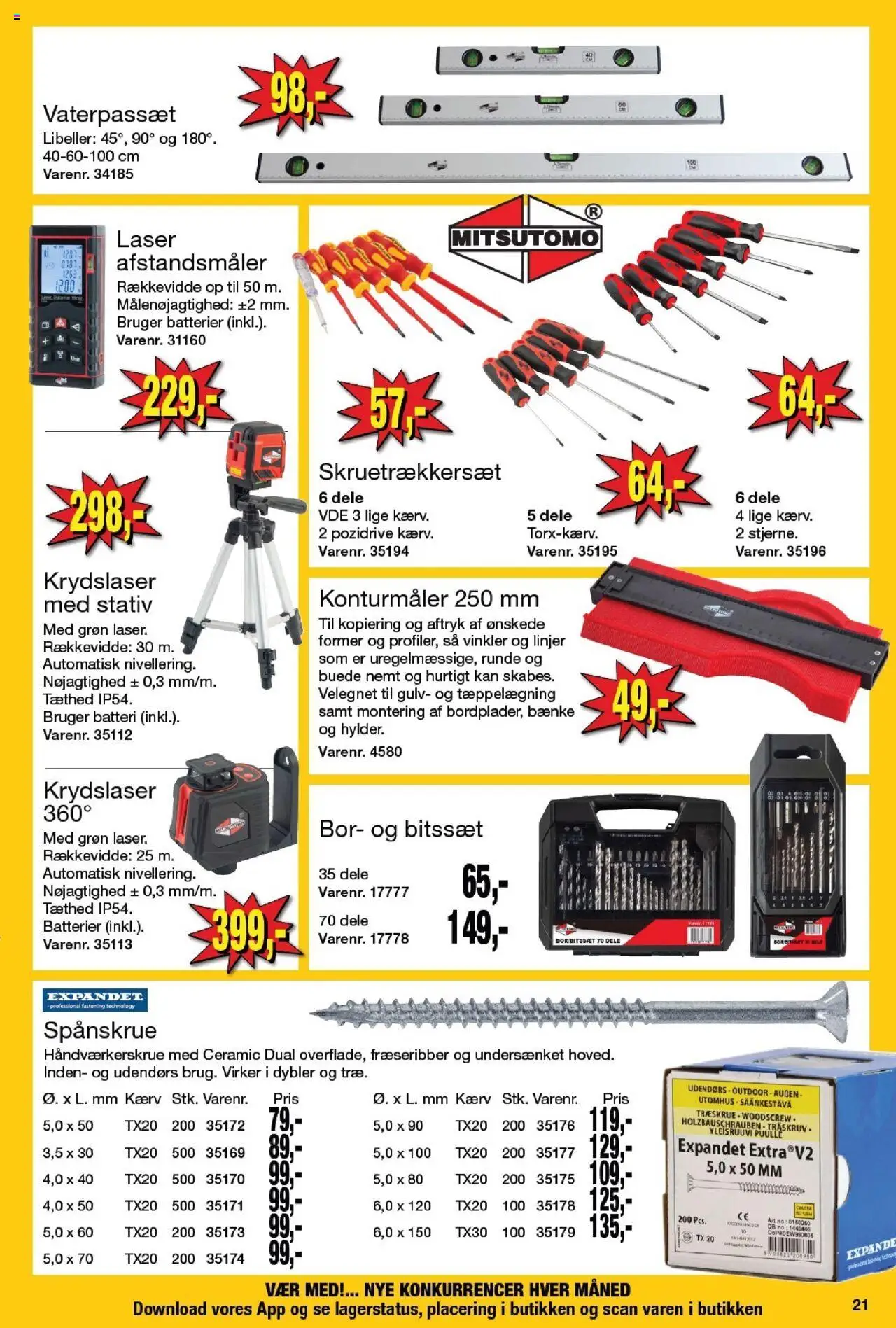 Harald Nyborg Tilbudsavis gyldig fra 03.07.2025 | Side: 25 | Produkter: Batterier, Søm, Batteri