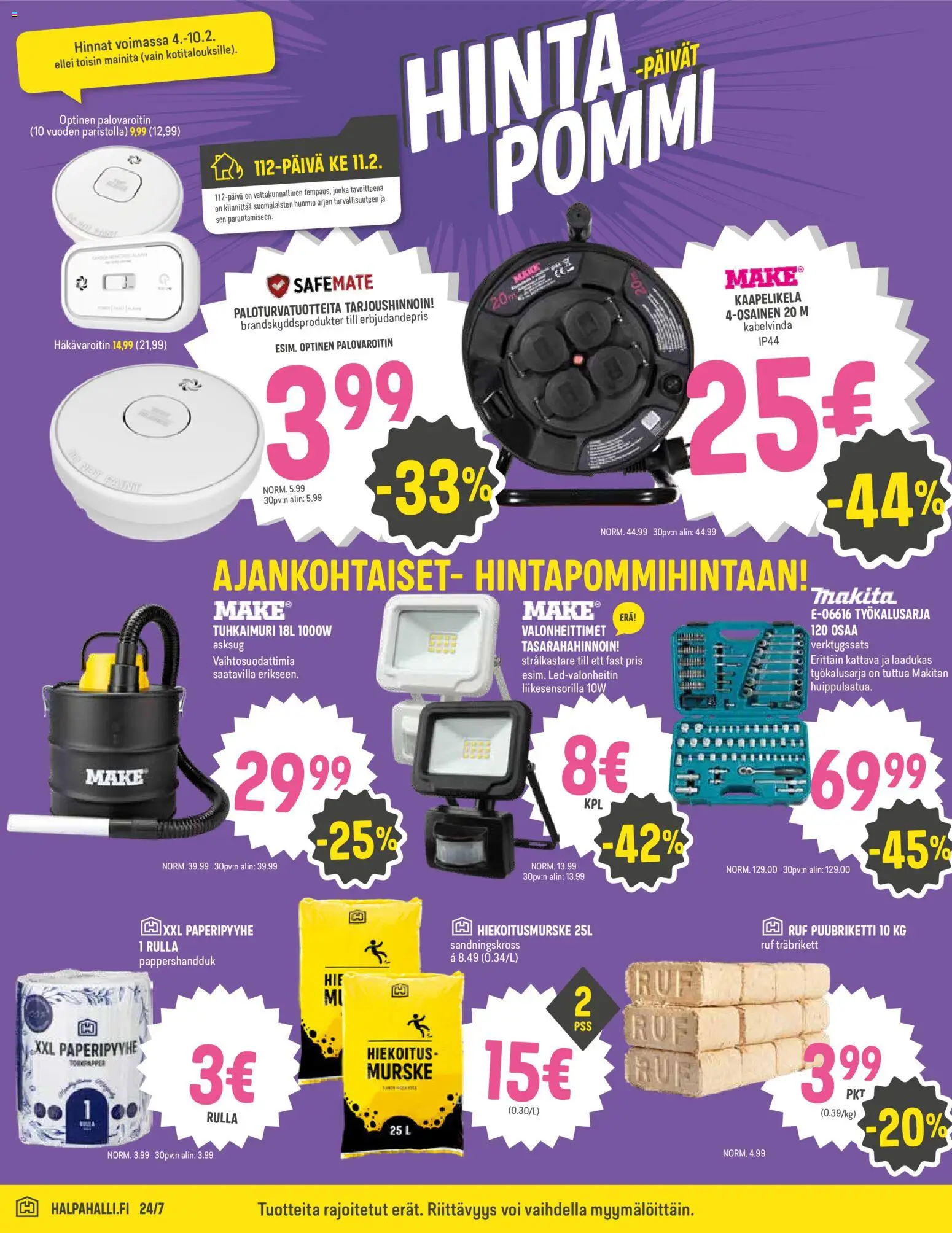 Halpa Halli tarjoukset – voimassa 04.02.2026 alkaen | Sivu: 8