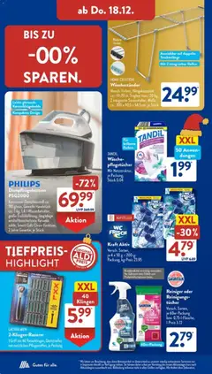 Aldi Süd Prospekt 	 ab 15.12.2025 gültig | Seite: 10 | Produkte: Philips, Bad, Waschestander, Home creation