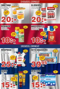 Nya Pulsen reklamblad aktuell från 04.08.2025 | Sida: 13 | Produkter: Salt, Senap, Riskakor