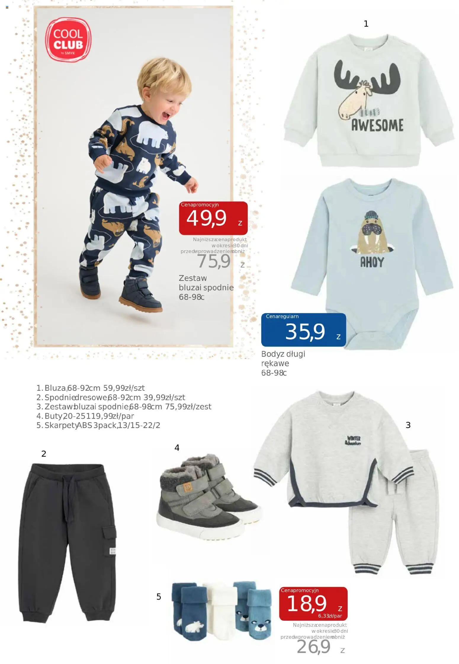 Smyk Black Friday od 04.11.2025 | Strona: 49 | Produkty: Spodnie, Buty