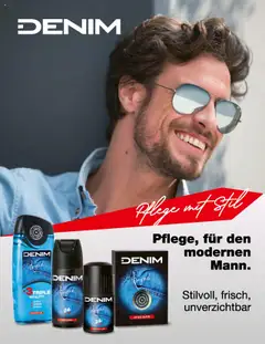 DENIM Original Shower Gel, Triple Vitality shower gel with taurine, caffeine and guarana. – gültig ab 12.09.2025 | Seite: 72
