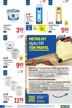 Metro angebote Profi gültig ab 04.09.2025 | Seite: 26 | Produkte: Sauerrahm