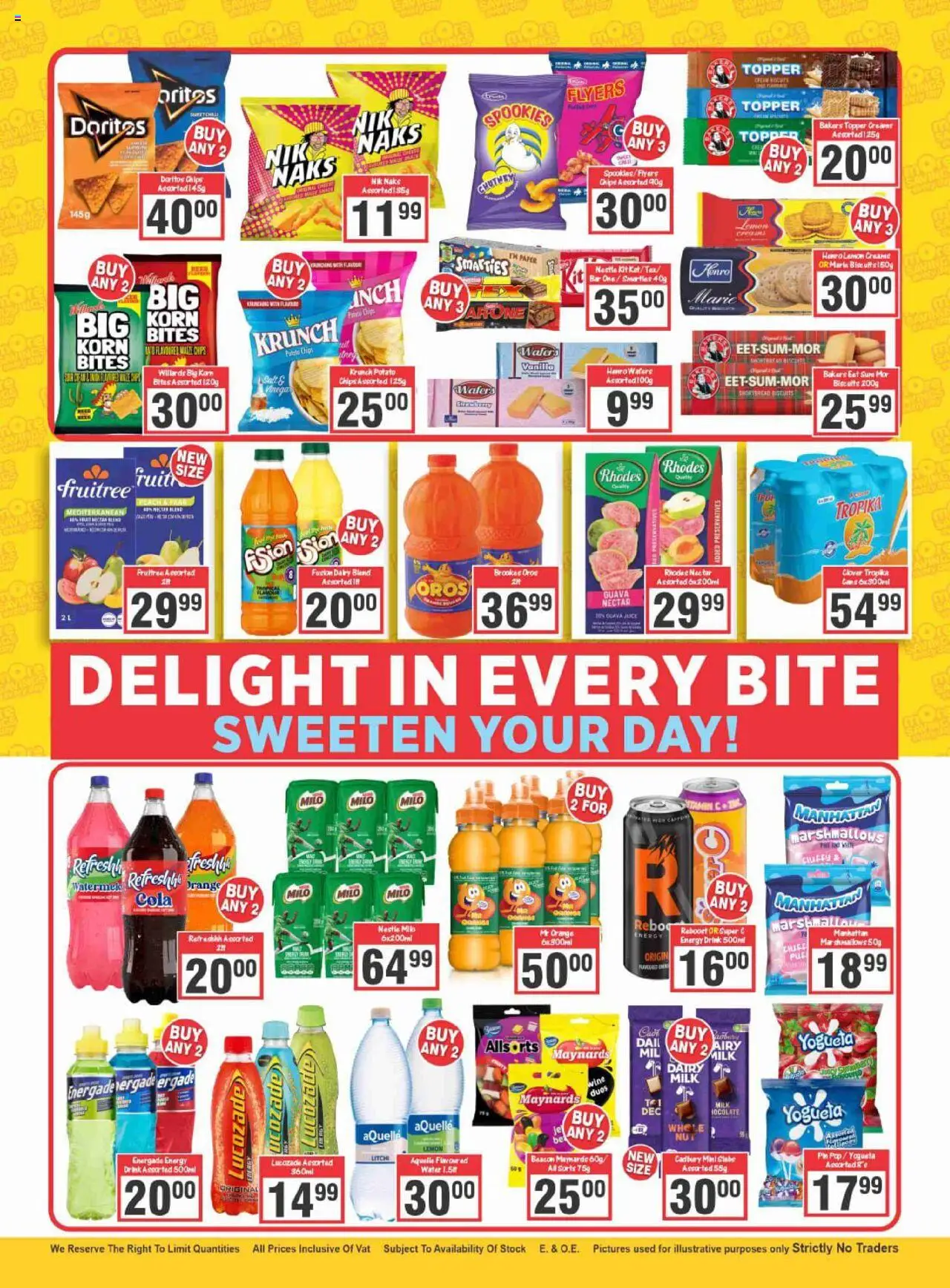 Big Save - KlapKlap Deals │ valid from 26.08.2025 | Page: 6 | Products: Juice, Chips, Water, Dairy blend