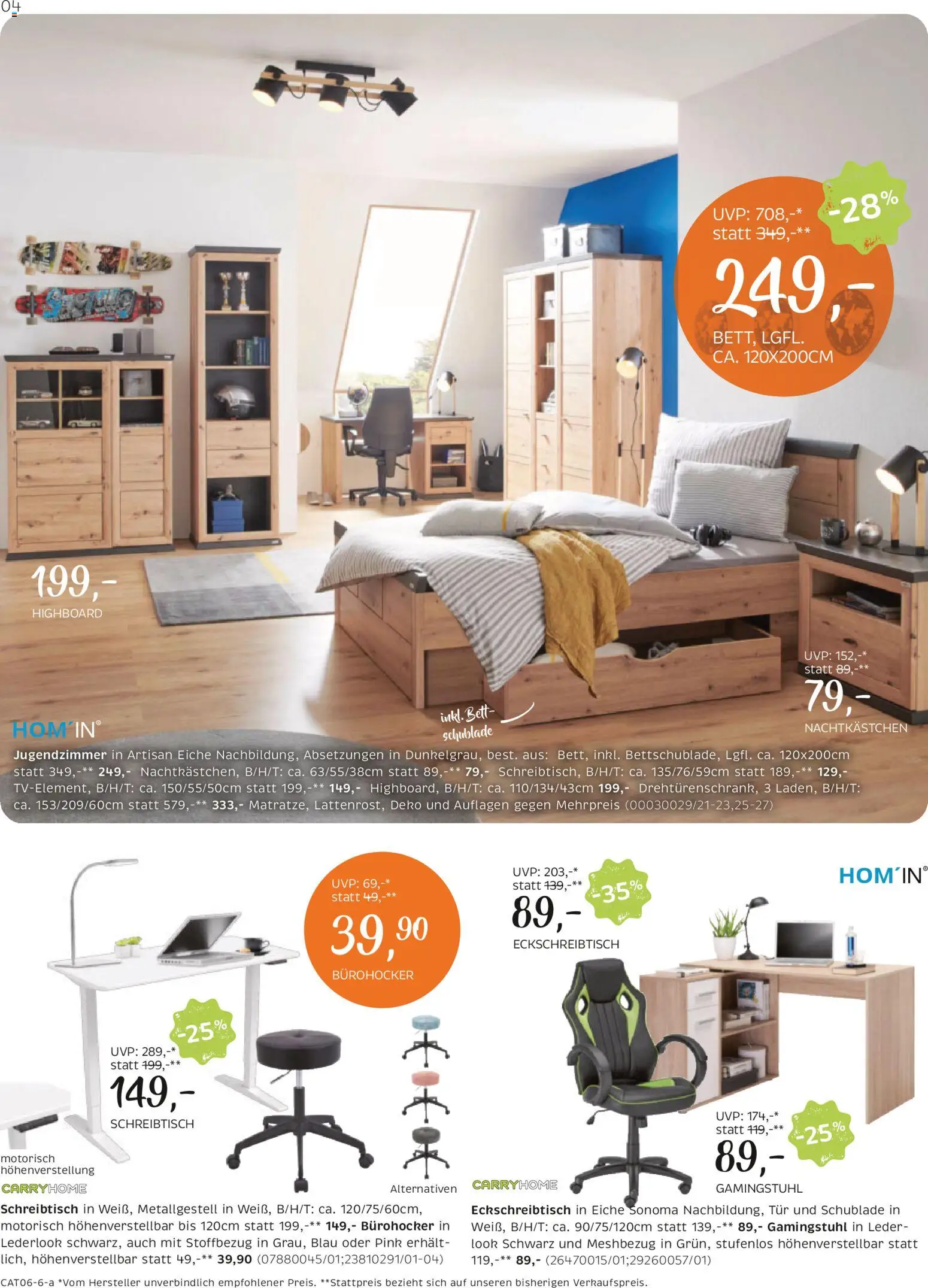 XXXLutz Carry Home gültig ab 28.04.2026 | Seite: 4 | Produkte: Bett