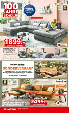 Segmüller Prospekt 	 – gültig ab 13.09.2025 | Seite: 4 | Produkte: Wohnlandschaft, Sofa