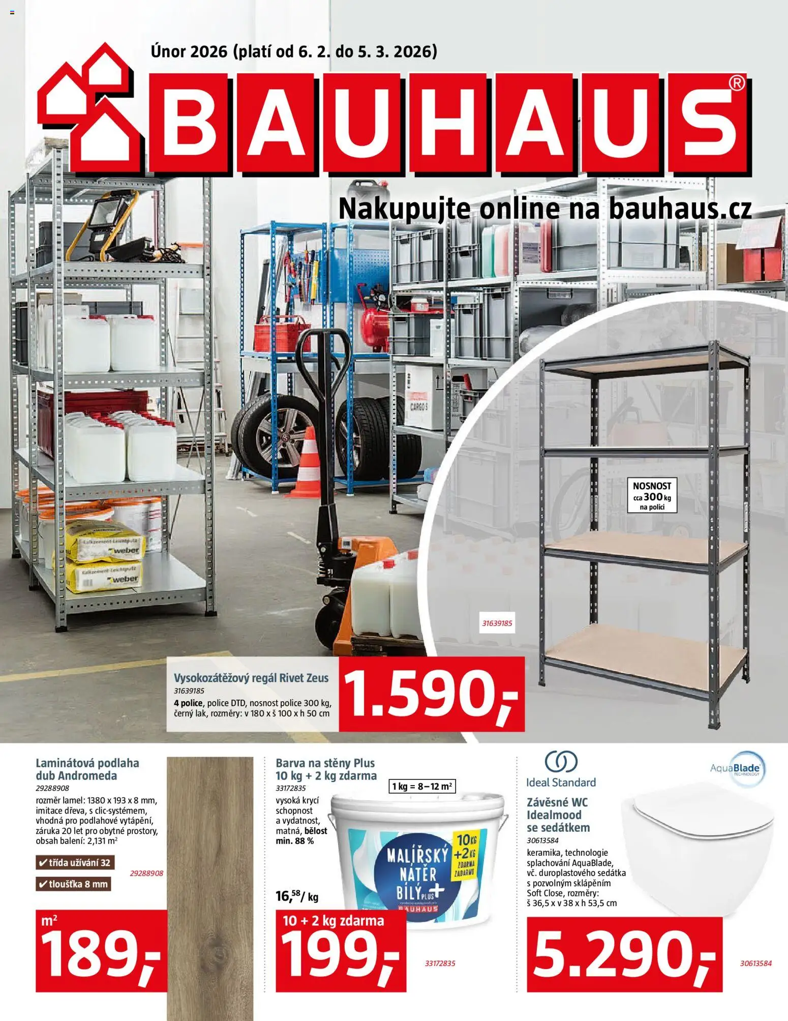 Bauhaus leták od 06.02.2026 | Strana: 1