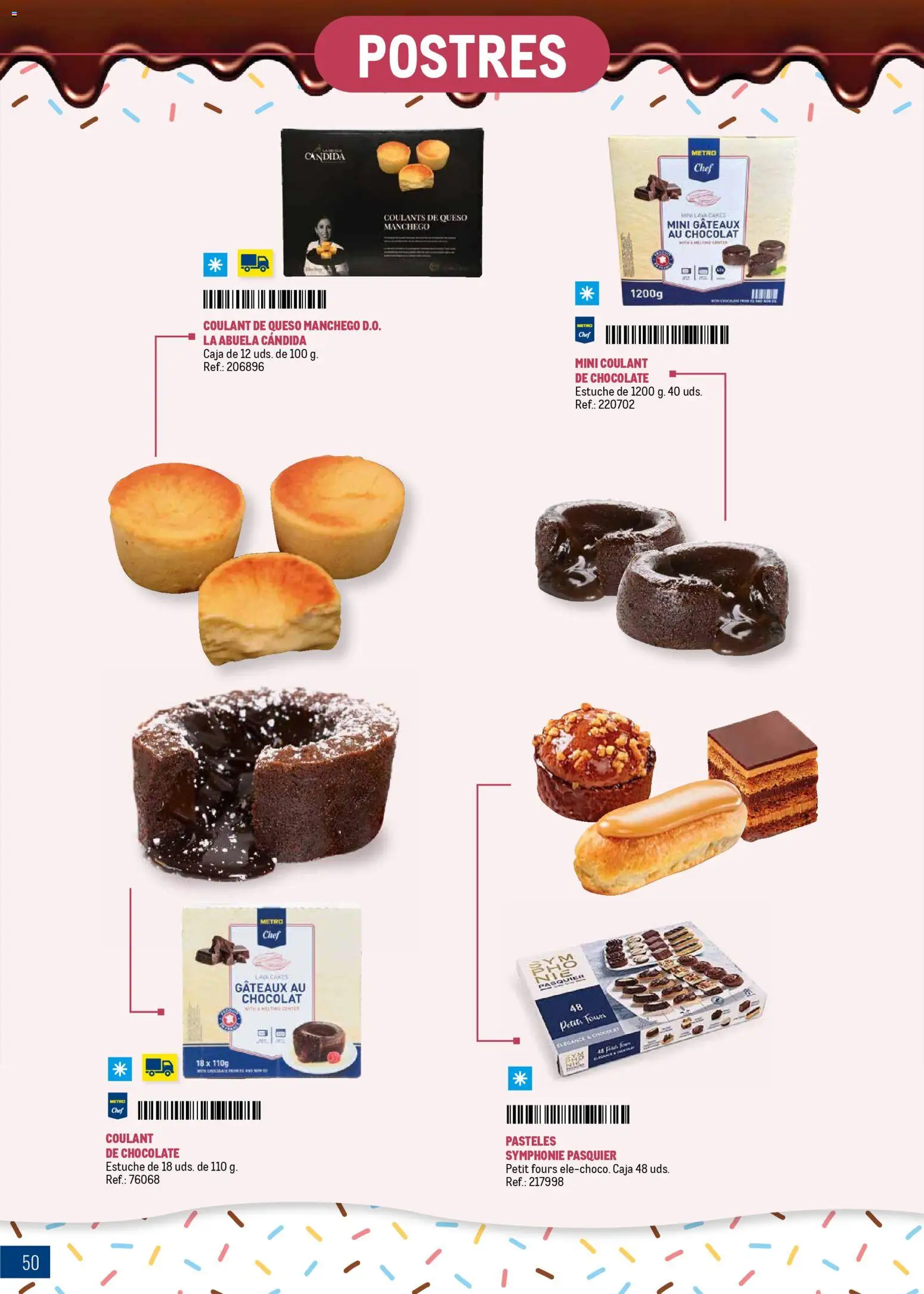 Makro Especial Catering Norte │ válido desde el 16.03.2026 | Página: 50 | Productos: Queso, Chocolate, Caja