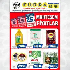 24.10.2025 tarihinden itibaren geçerli olan Furpa kataloğu önizlemesi