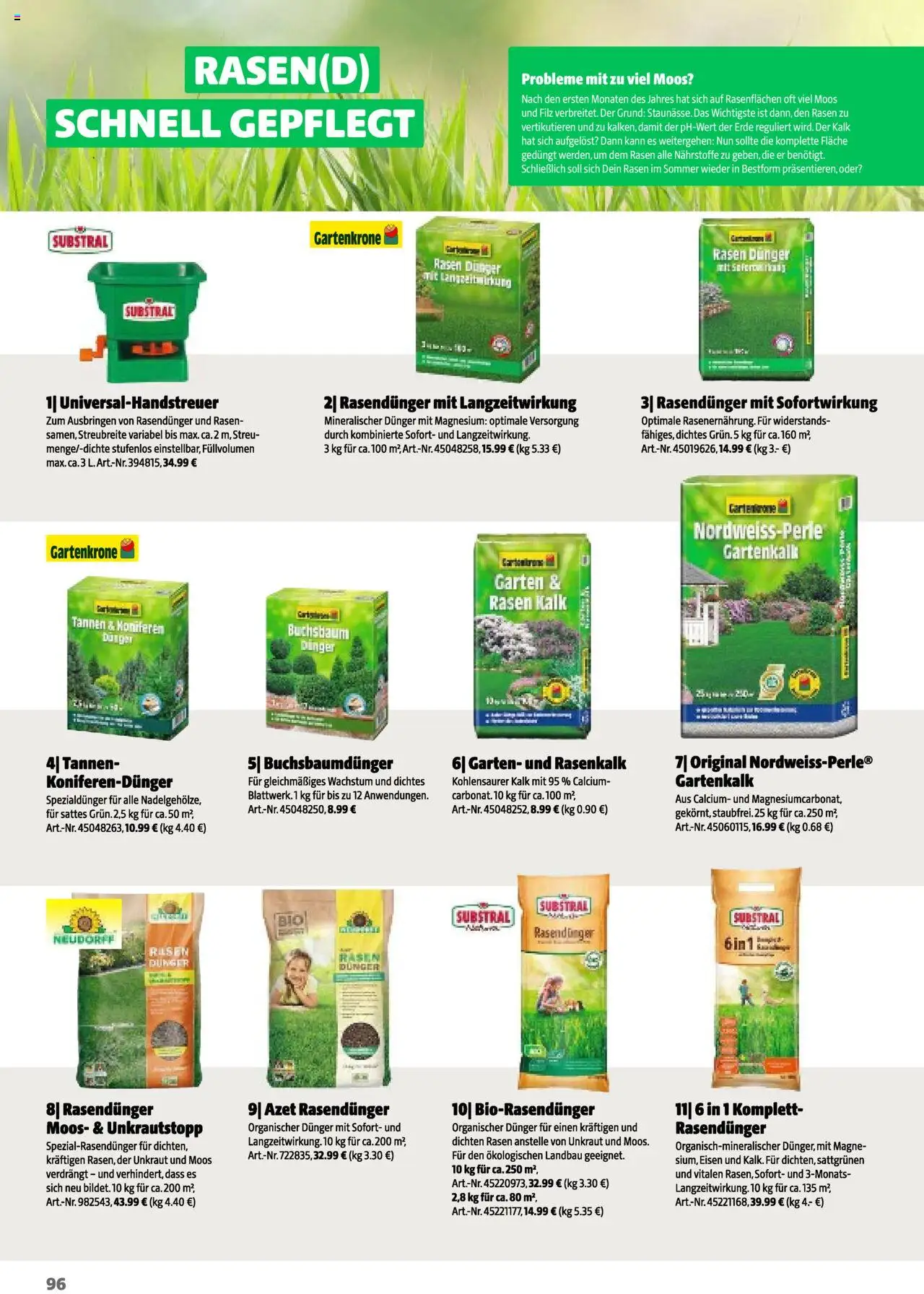 Hagebau Gartenkatalog 2025 gültig ab 05.03.2025 | Seite: 96 | Produkte: Spiel