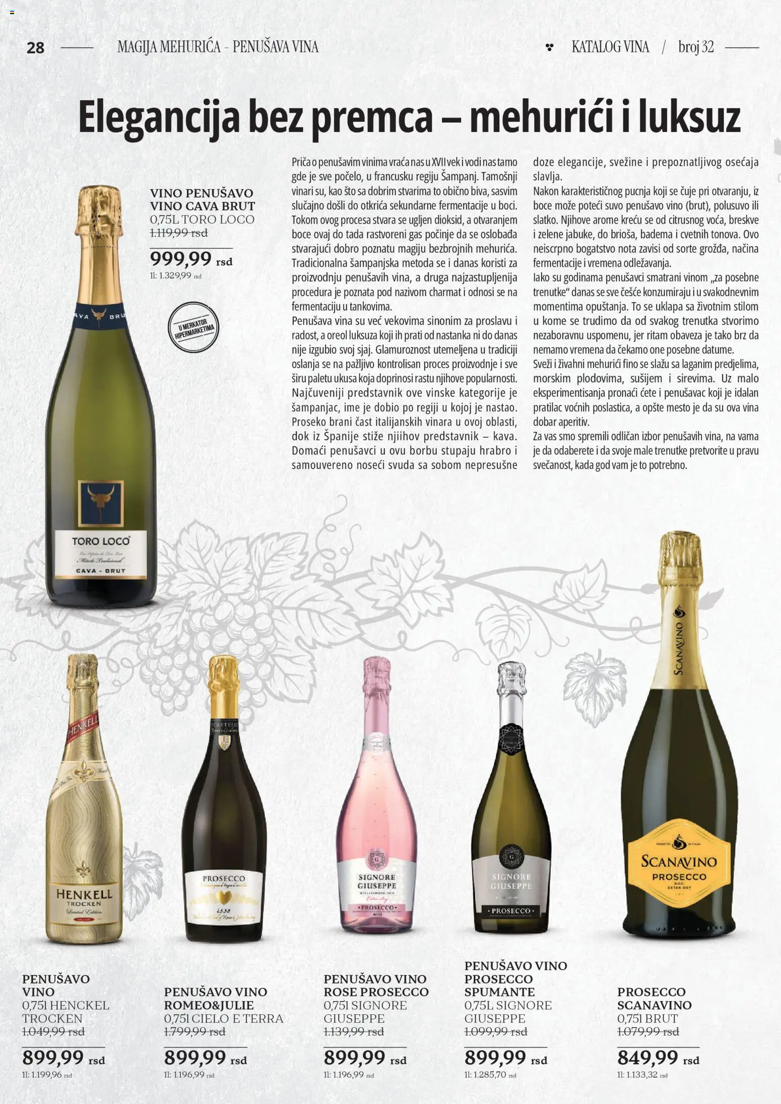 Idea katalog - važi od 23.10.2025 | Strana: 28 | Proizvode: Sto, Vino