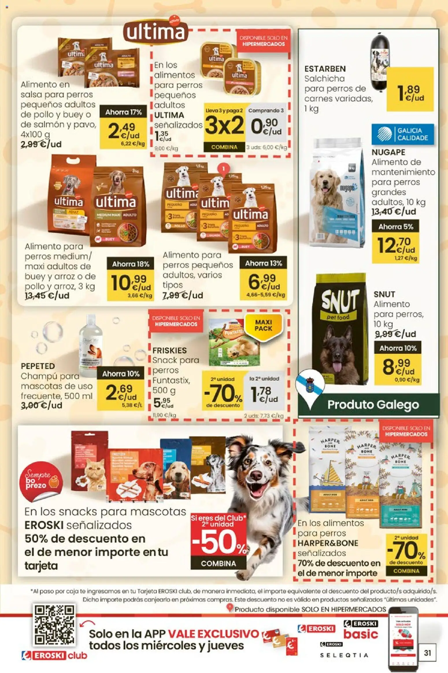 Eroski - Para un xaneiro máis lixeiro │ válido desde el 05.01.2026 | Página: 31 | Productos: Champú, Té, Κούβα, Caja