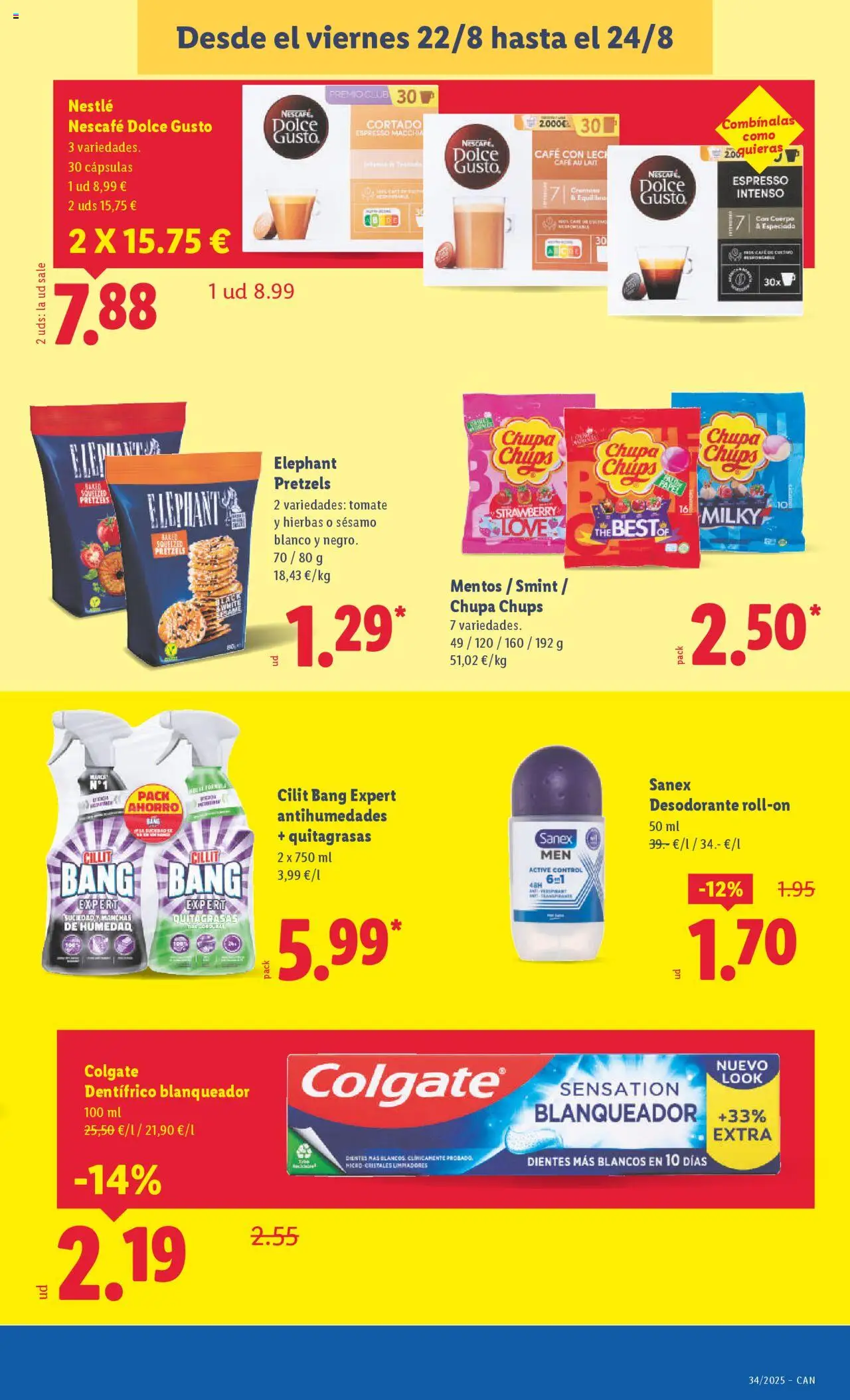 Lidl - Canarias │ válido desde el 18.08.2025 | Página: 39 | Productos: Desodorante, Café