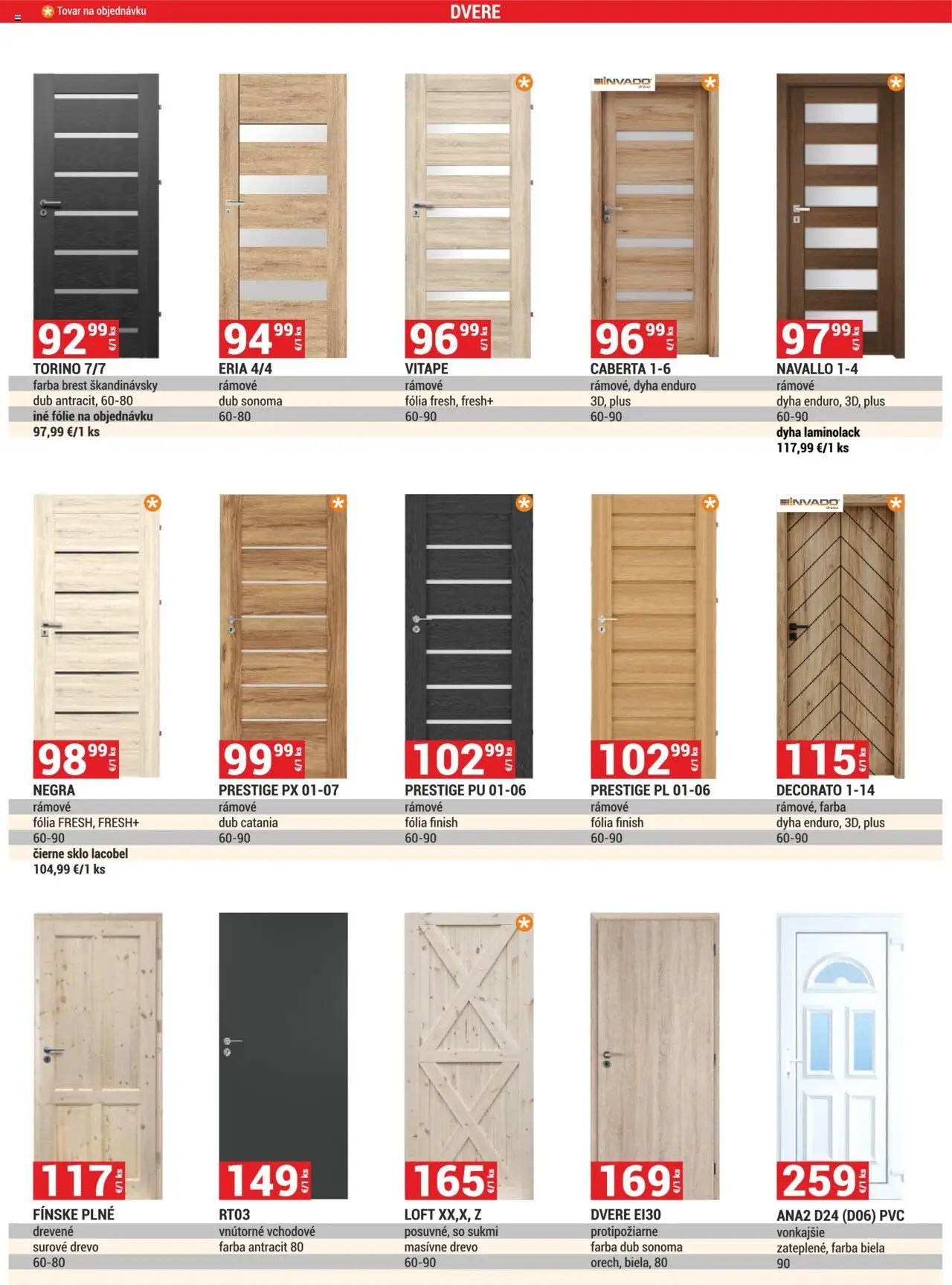Merkury Market leták │ platný od 01.08.2025 | Strana: 29 | Produkty: Dvere