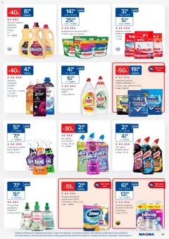 MAXIMA leidinys galioja nuo 20.01.2026 | Puslapis: 41 | Prekių: Wc, Skalbimo milteliai, Ploviklis, Indaplovių kapsulės