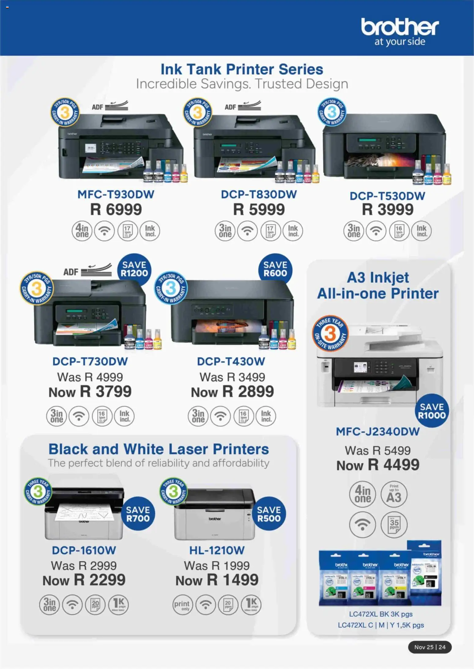New Computer Mania catalogue – valid from 01.11.2025 | Page: 25 | Products: Printer, Tank