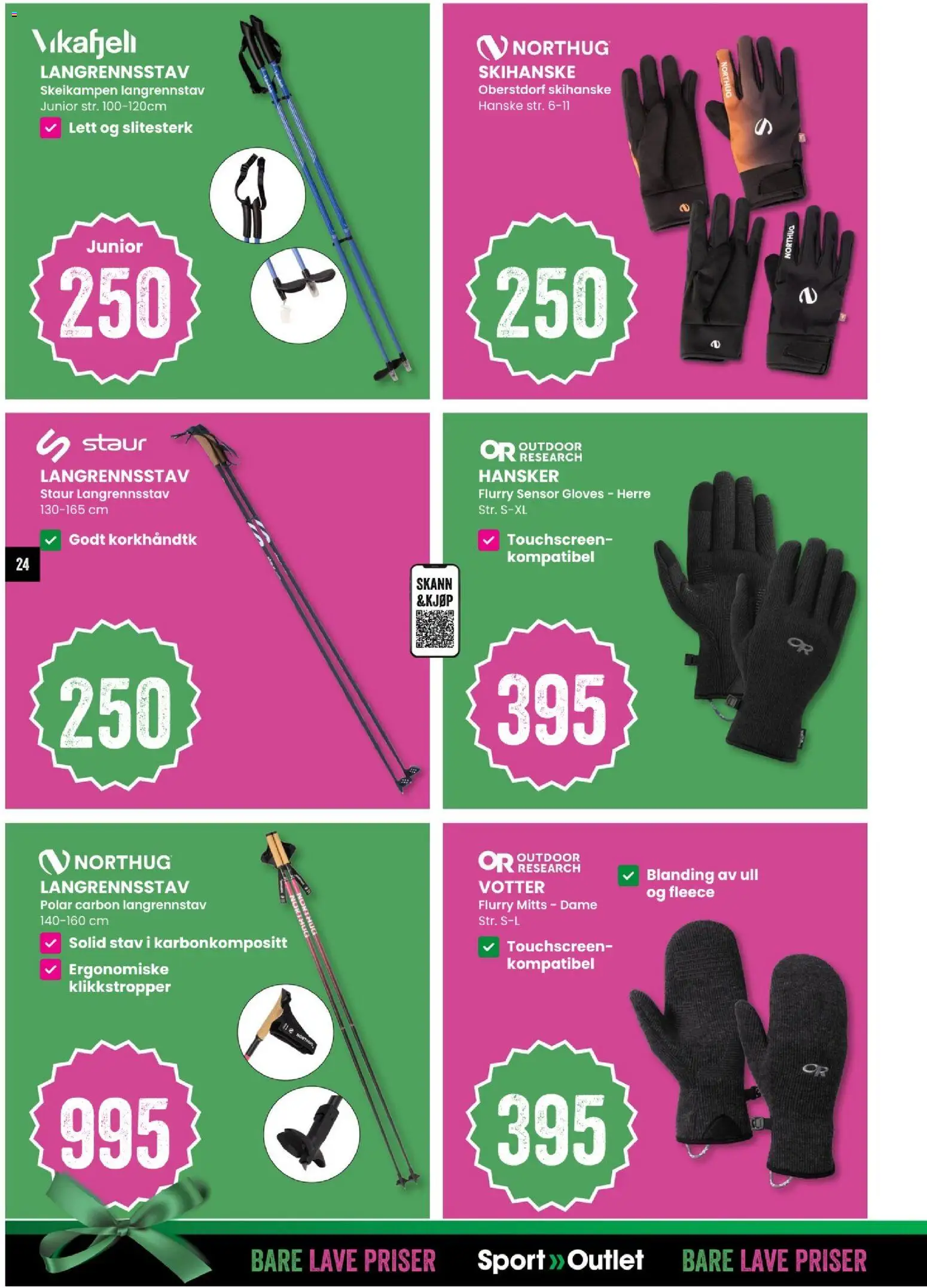 {H1} | Side: 24 | Produkter: Hansker, Votter