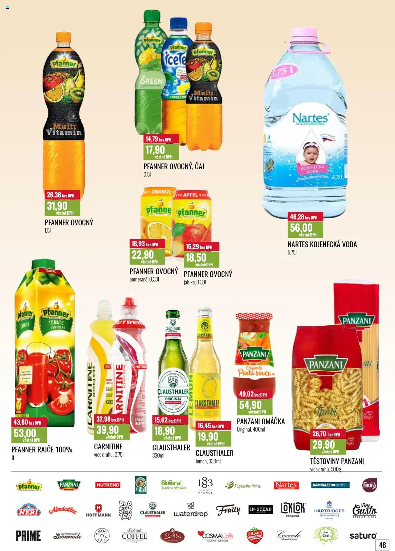 Ratio leták od 01.06.2025 | Strana: 49 | Produkty: Kojenecká voda, Almdudler, Kombucha, Čaj