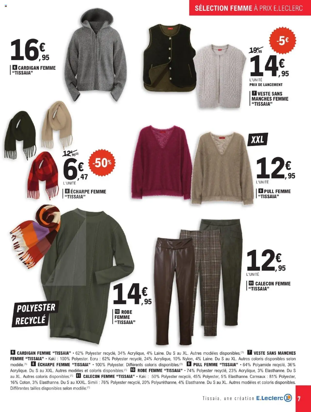 {H1} | Page: 7 | Produits: Robe, Écharpe, Veste, Leggings