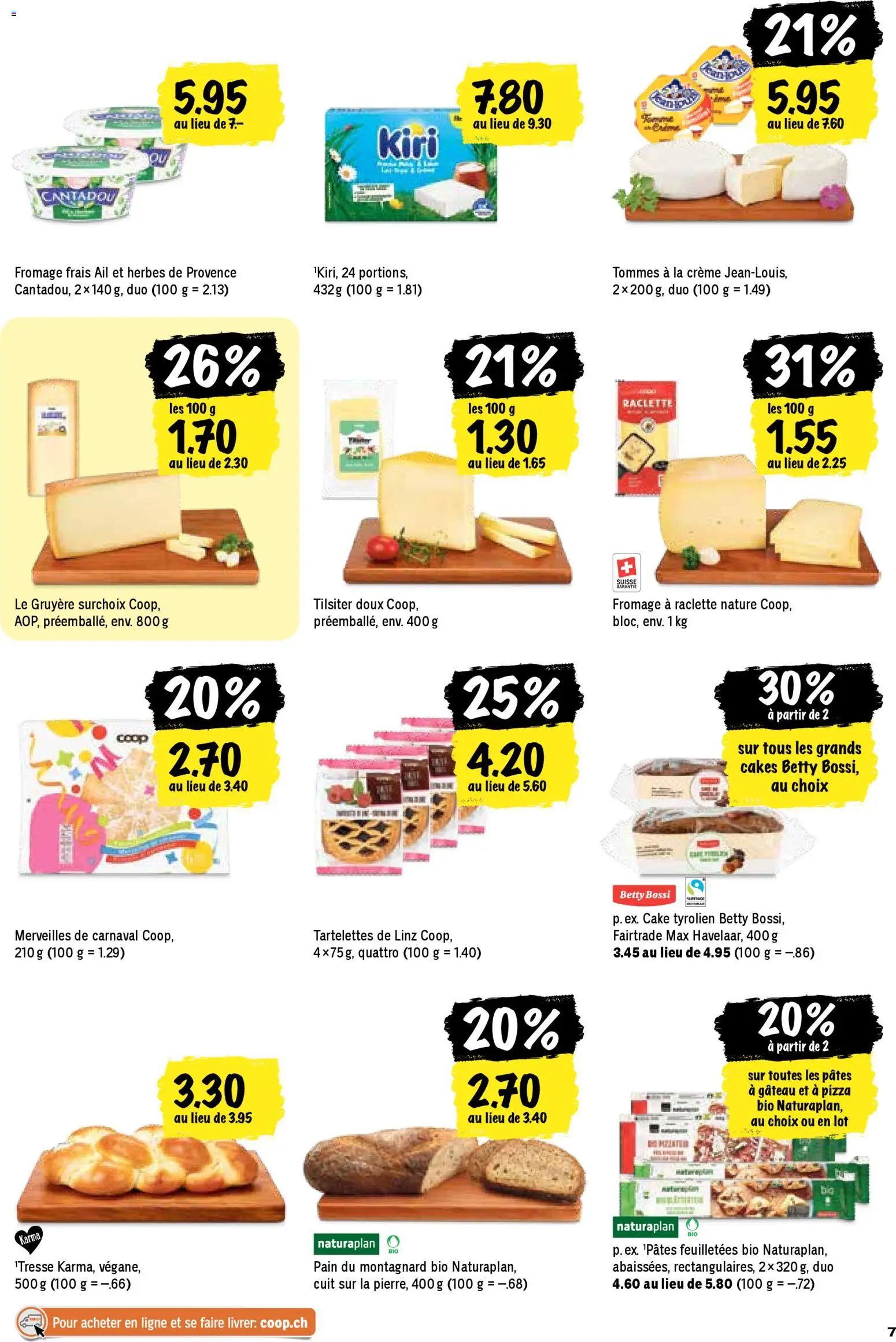 Coop - Les actions de la semaine – gültig ab 22.01.2026 | Seite: 7