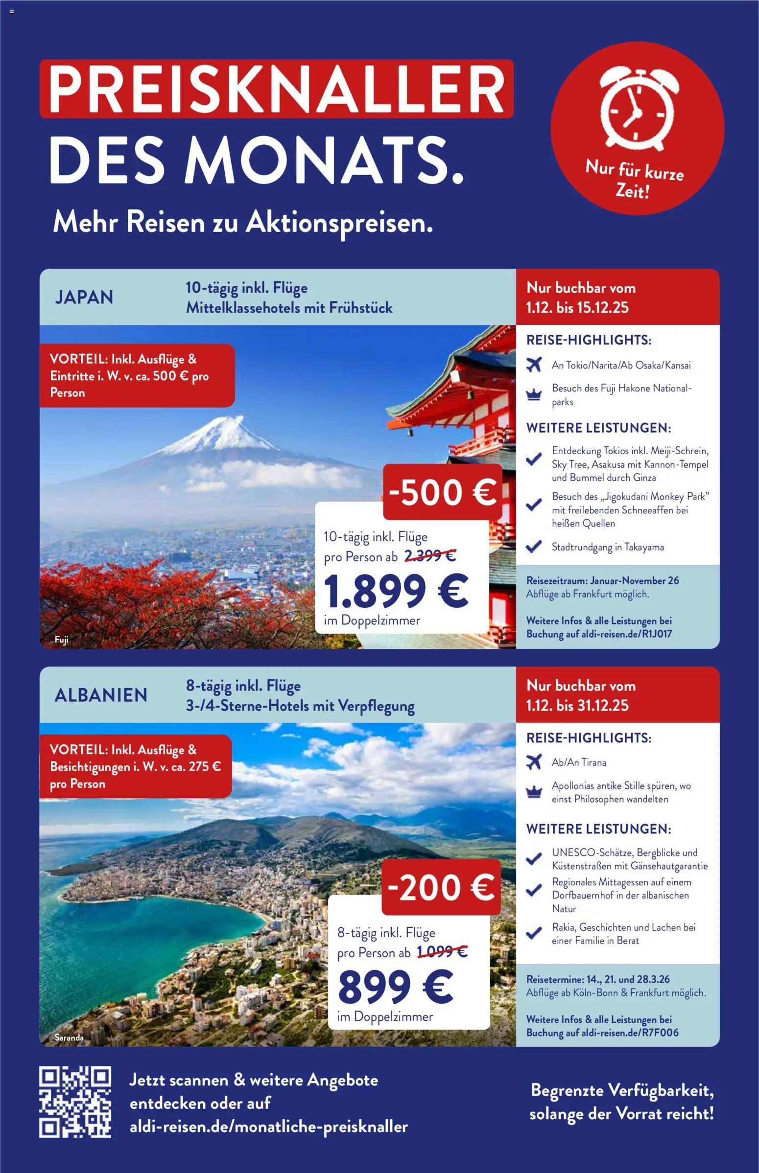 Aldi Reisen  Reisemagazin – gültig ab 01.12.2025 | Seite: 3