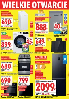 Pogląd oferty "Mediaexpert Gazetka - Wielkie otwarcie Kielce" - ważna od 06.11.2025 | Strona: 7 | Produkty: Top, Persil, Zamrażarka, Piekarnik