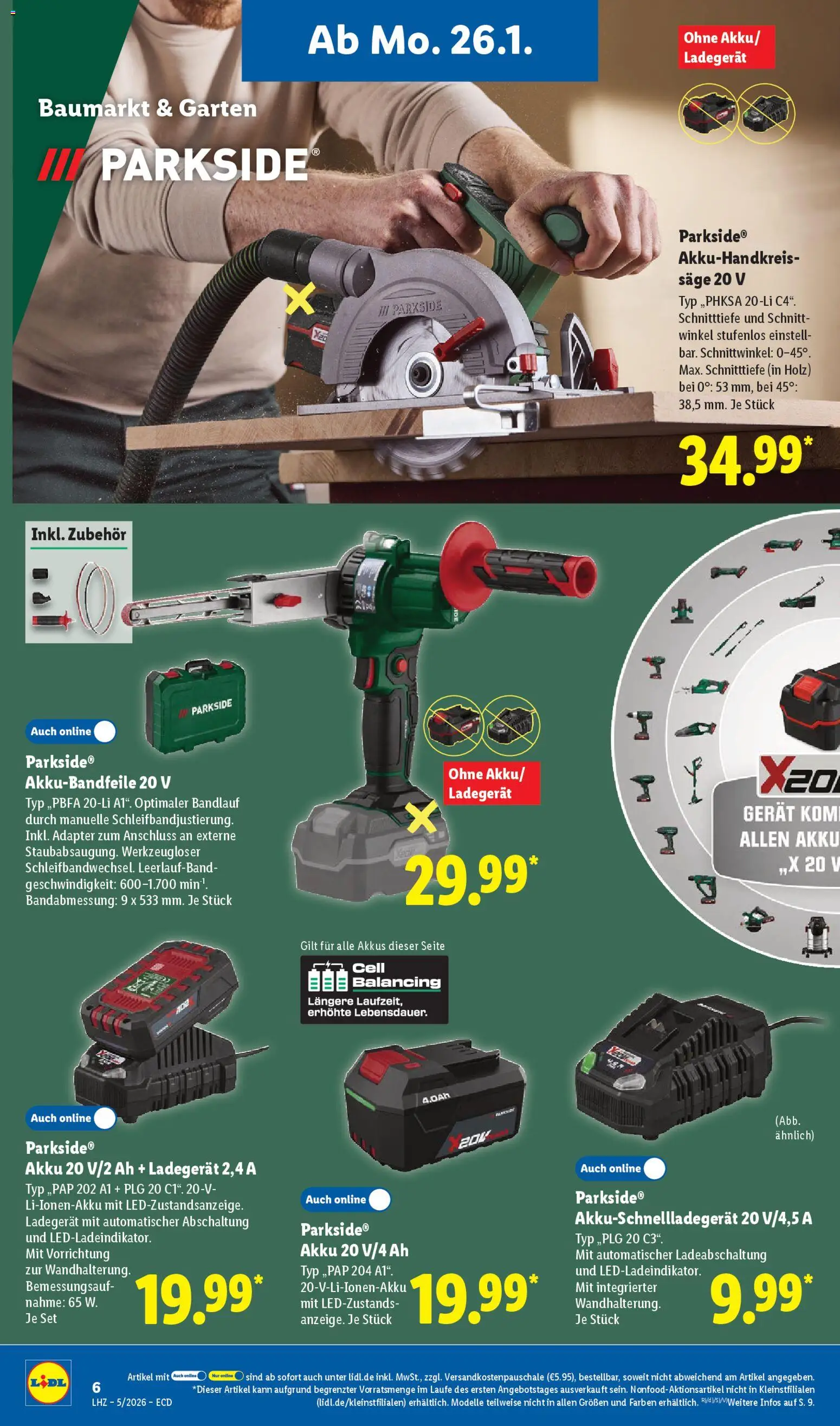 Lidl - Prospekt – gültig ab 26.01.2026 | Seite: 24 | Produkte: Adapter, Ladegerät