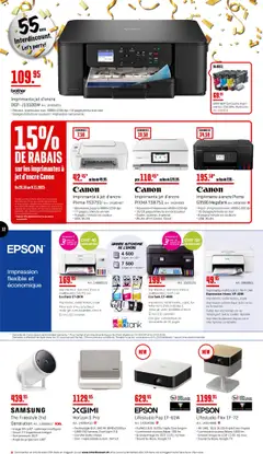 Interdiscount Aktionen FR ab 20.10.2025 gültig | Seite: 12 | Produkte: Smartphone, Tablette, TV, Epson