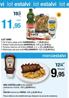 Vista previa Bonpreu folleto válido desde el 08.04.2026 | Página: 43 | Productos: Aceite, Pasta, Aceite de oliva, Οθόνη προβολής