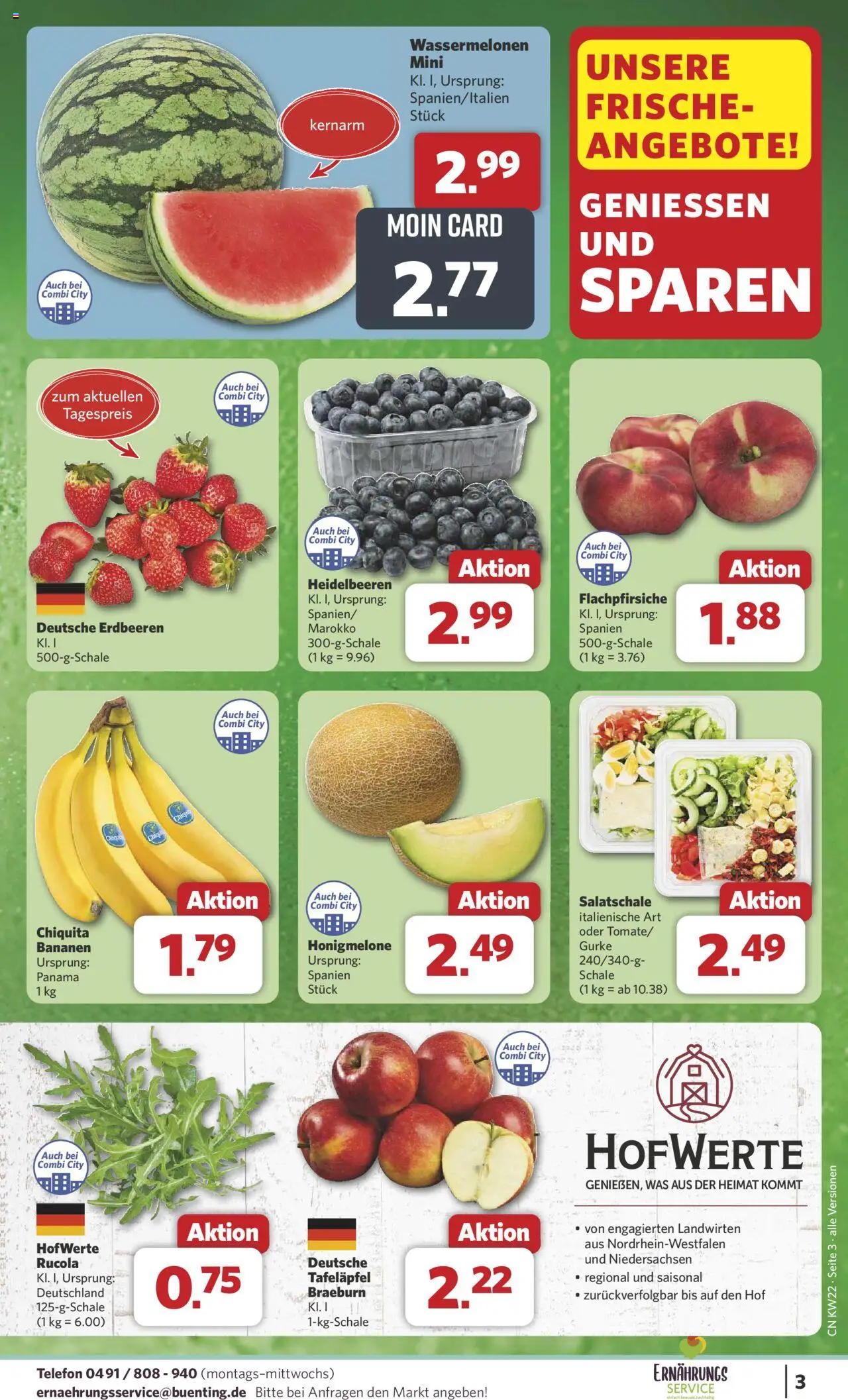 Combi Prospekt 	 - gültig ab dem 26.05.2025 | Seite: 3