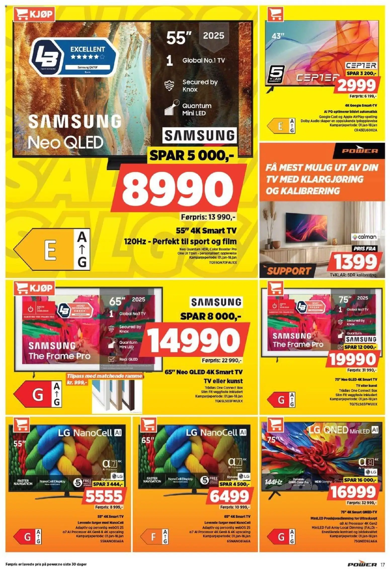 {H1} | Side: 17 | Produkter: Tv, Суміш дитяча