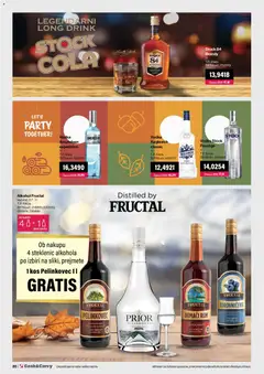 Mercator katalog akcije – veljaven od 01.11.2025 | Stran: 20 | Izdelki: Kos, Vodka