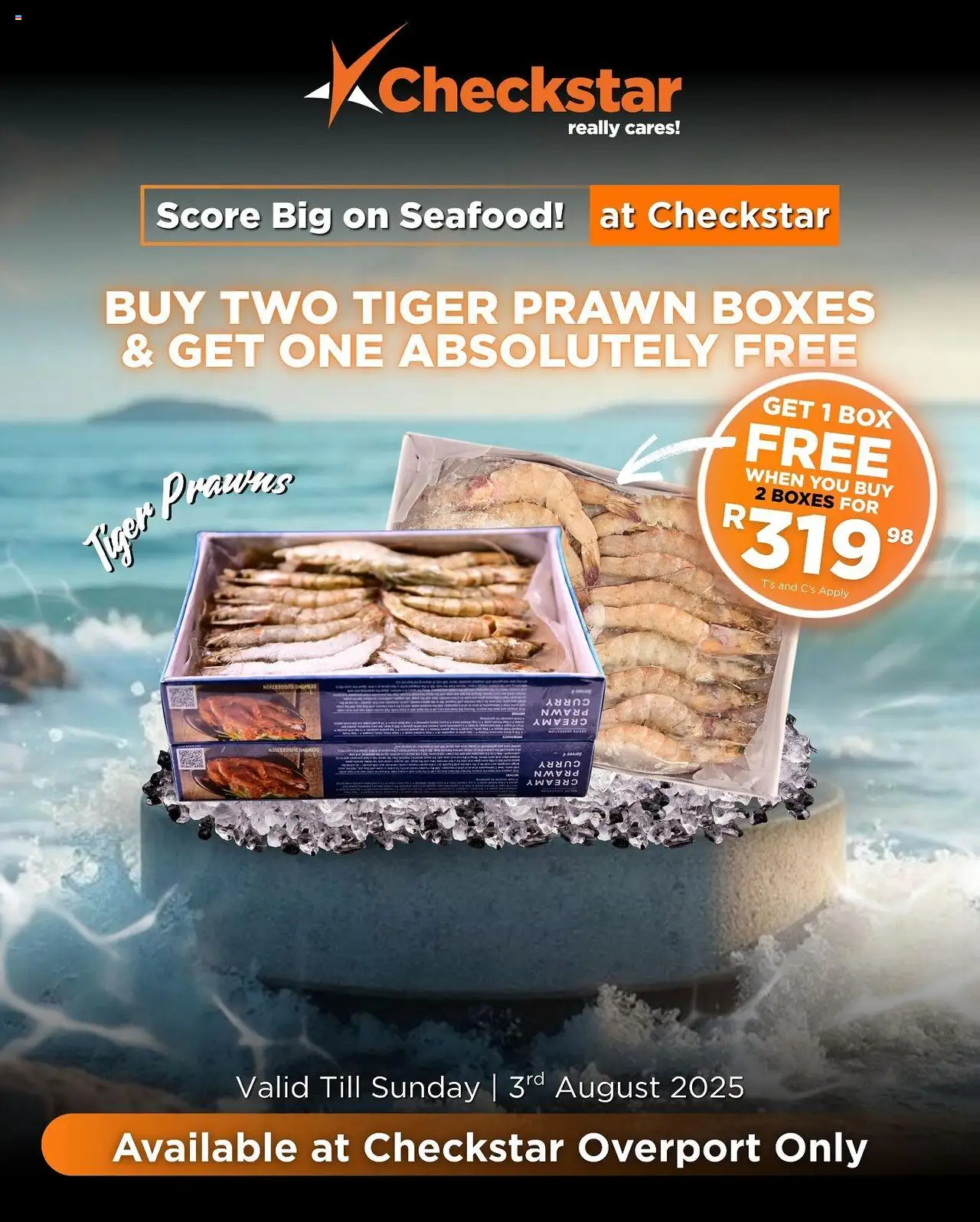Check Star Seafood Special Overport  │ valid from 29.07.2025 | Page: 1 | Products: Box, Seafood