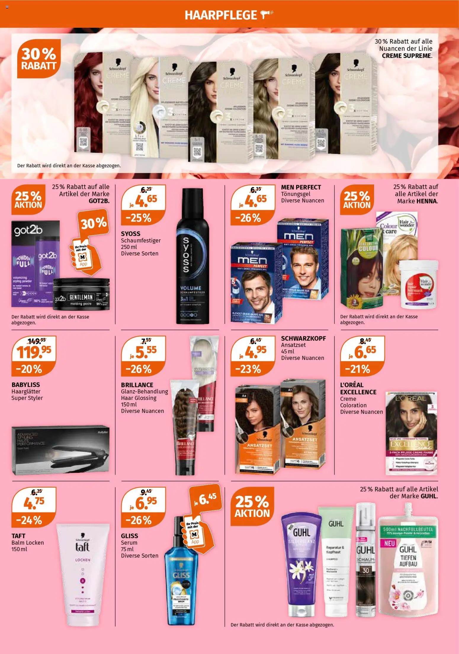 Müller Aktionen – gültig ab 30.10.2025 | Seite: 5 | Produkte: Serum, Haarglätter, Pane, Creme