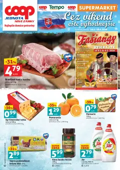 COOP Jednota leták platný od 16.01.2026