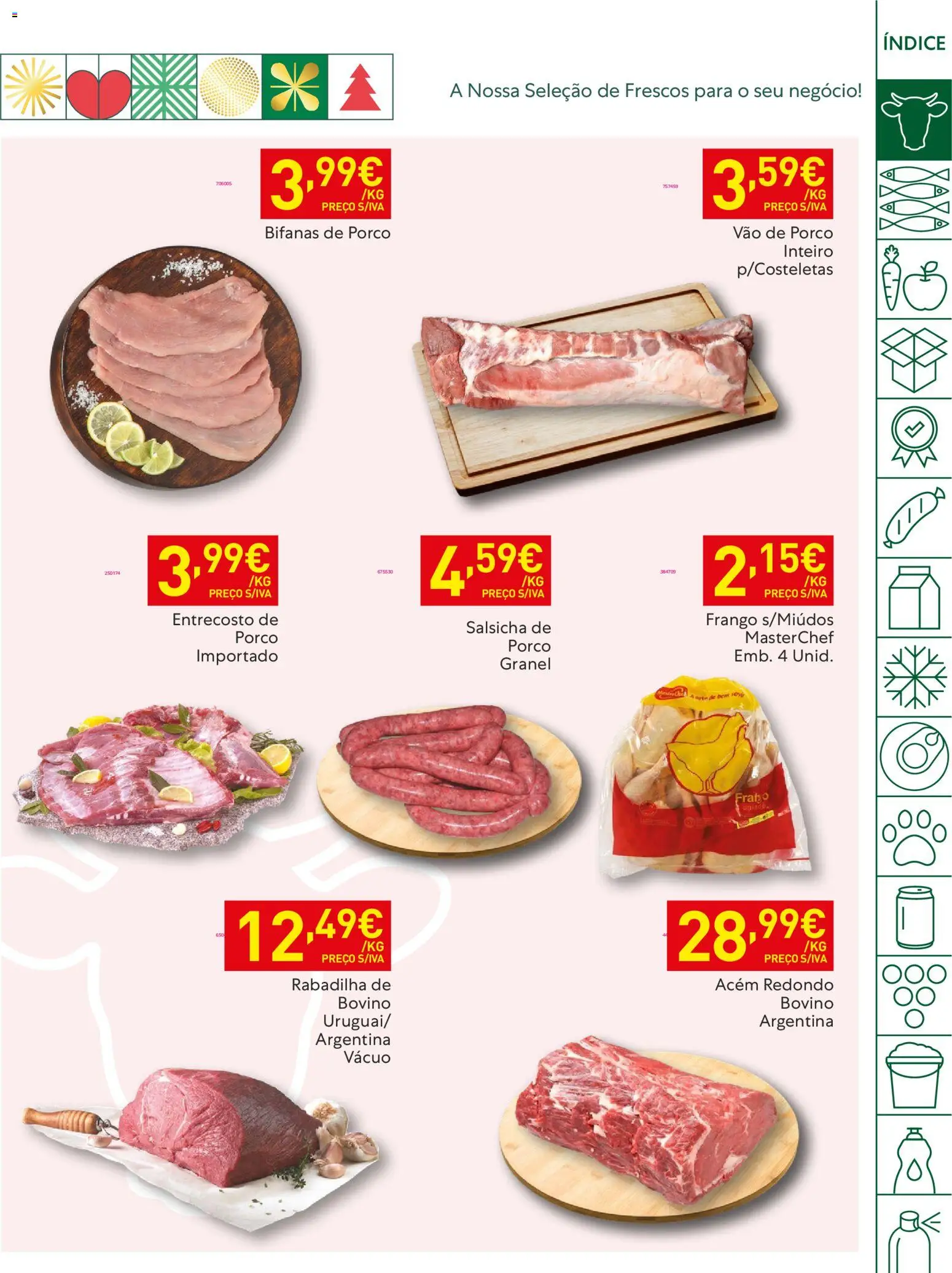 Recheio folheto │ válido de 11.11.2025 | Página: 3 | Produtos: Frango, Salsicha