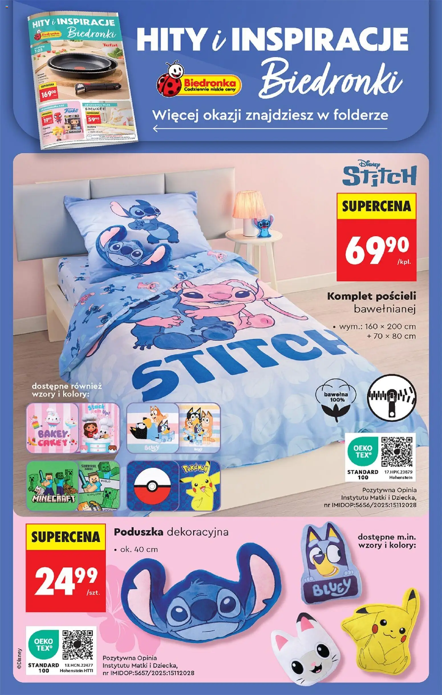 Biedronka Polsko leták - Codziennie niskie ceny od 12.03.2026 | Strana: 78 | Produkty: Tefal, Stitch