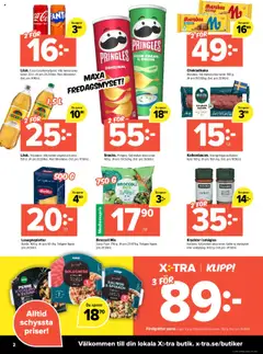 Coop X:-TRA - erbjudanden - Förhandsvisning av reklamblad från butik Coop X:-TRA aktuell från 06.10.2025 | Sida: 2