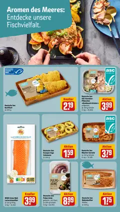 Deutsche See ASC Garnelen-Pfännchen, >>>Knoblauch-Kräuter<<< aufgetaut, je 150-g-Schale (1 kg = 26.60) ab 03.11.2025 gültig | Seite: 12 | Produkte: Garnelen, Knoblauch