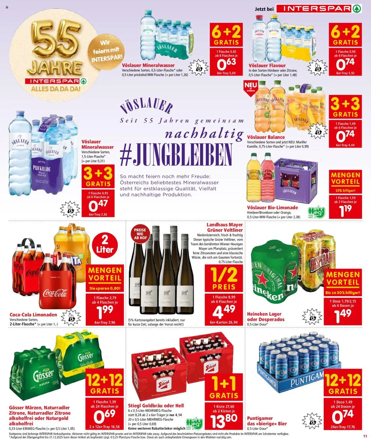 Interspar Flugblatt - Kärnten gültig ab 31.07.2025 | Seite: 11 | Produkte: Zitrone, Bier