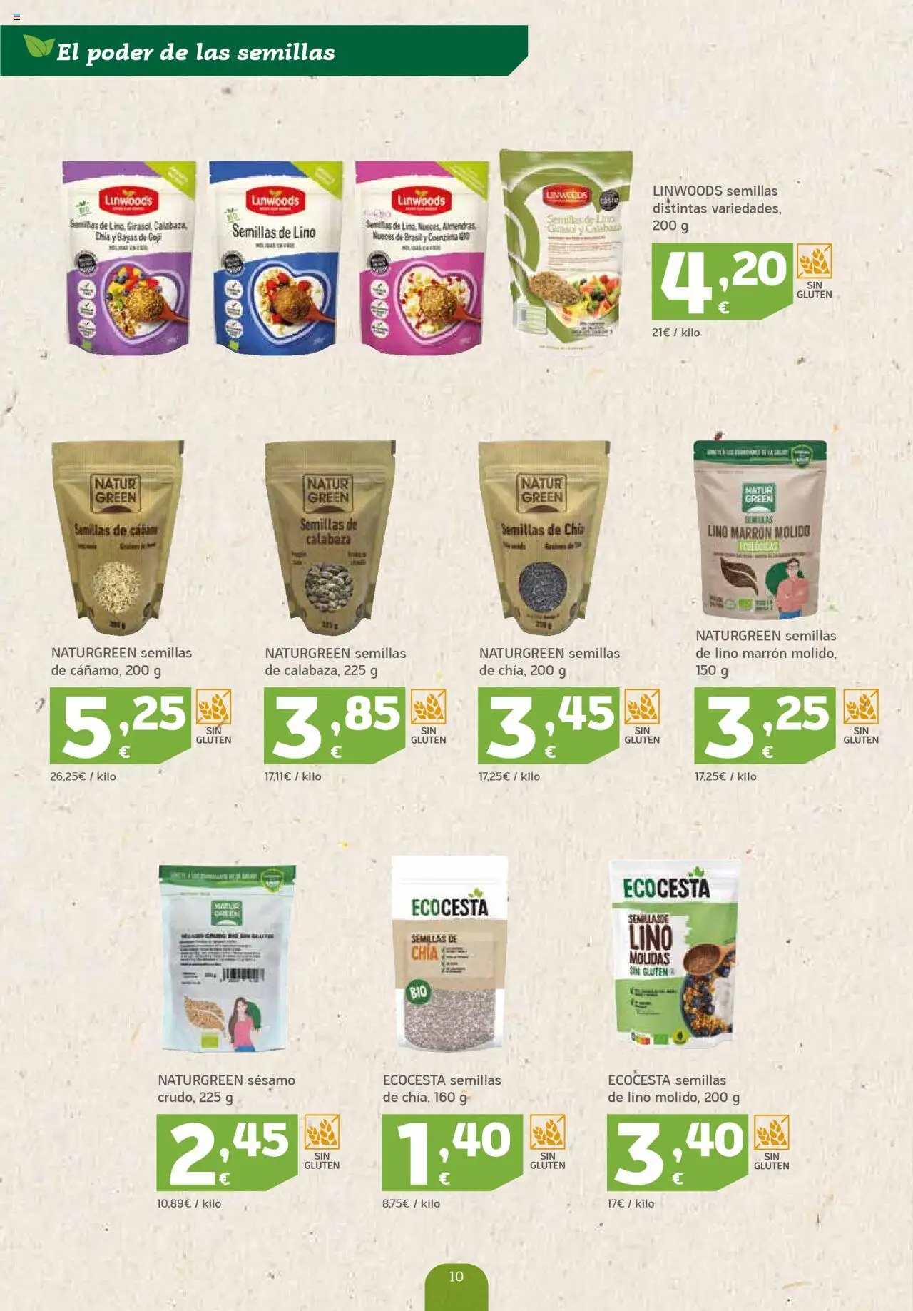 HiperDino - Productos Ecológicos │ válido desde el 26.05.2025 | Página: 10 | Productos: Πράσινο τσάι